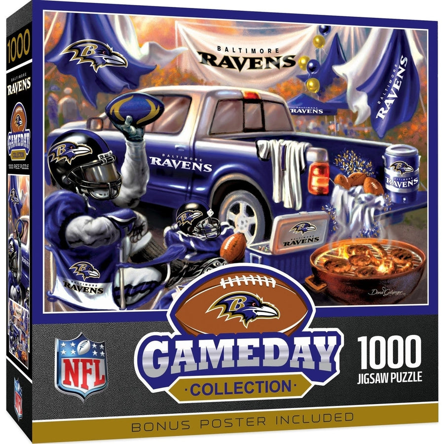 Baltimore Ravens - Gameday 1000 Piece Jigsaw Puzzle Image 1