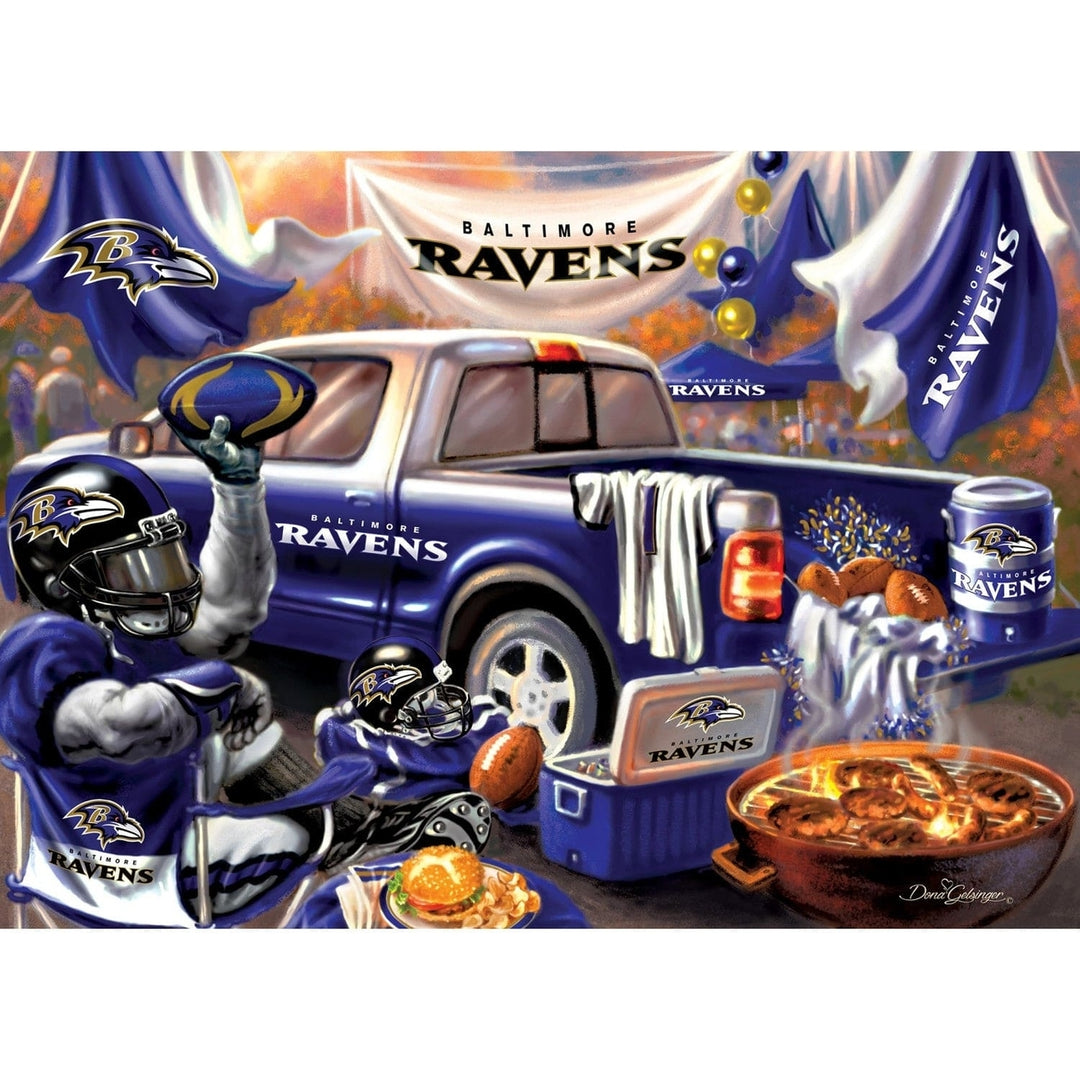 Baltimore Ravens - Gameday 1000 Piece Jigsaw Puzzle Image 2