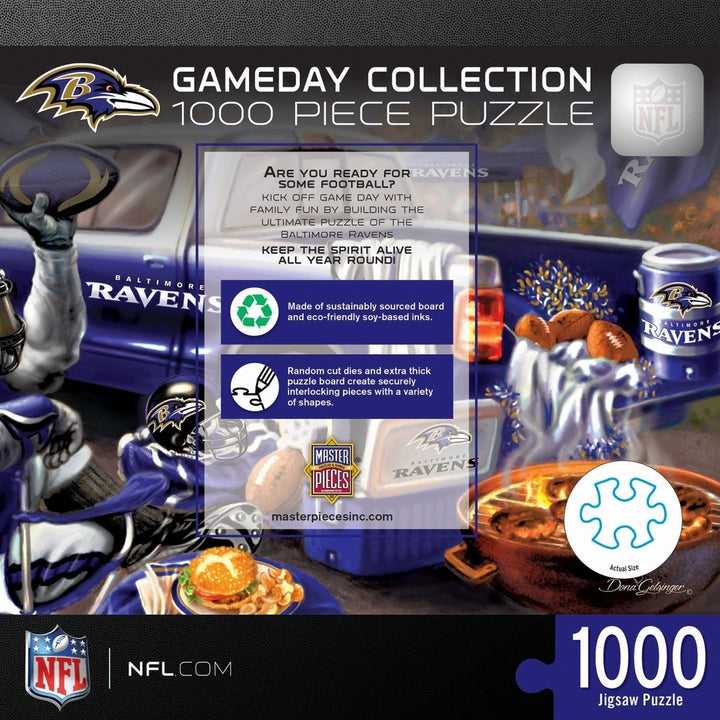 Baltimore Ravens - Gameday 1000 Piece Jigsaw Puzzle Image 3