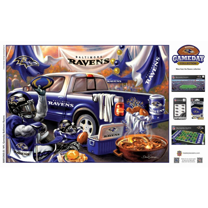 Baltimore Ravens - Gameday 1000 Piece Jigsaw Puzzle Image 4