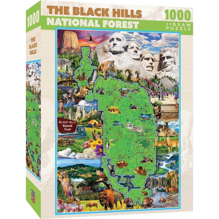 Black Hills National Forest 1000 Piece Jigsaw Puzzle Image 1