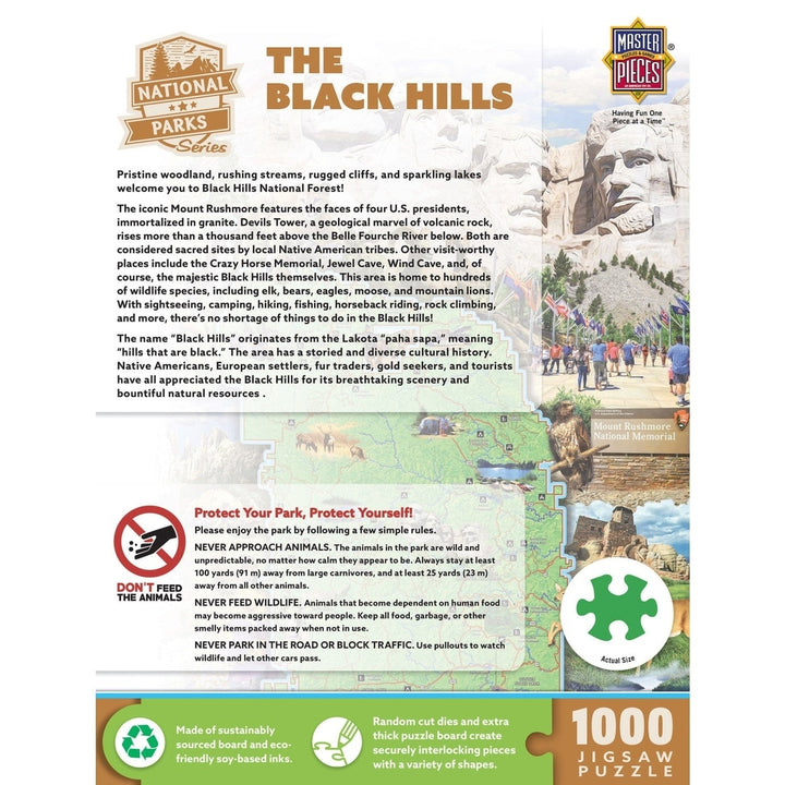 Black Hills National Forest 1000 Piece Jigsaw Puzzle Image 3