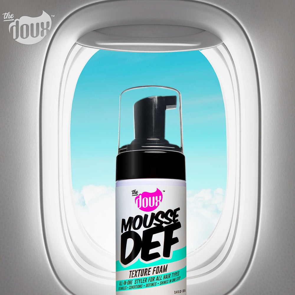 The Doux 2 Pack Travel Bundle with MOUSSE DEF and CRAZYSEXYCURL Texture Foams Image 2