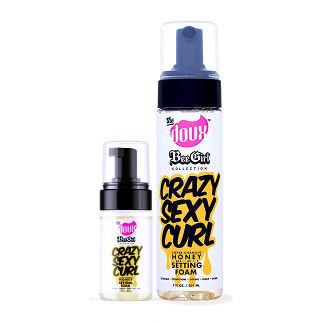 The Doux CRAZYSEXYCURL BIGGIE-SMALL BUNDLE Hair Care Product Salon Quality Image 1