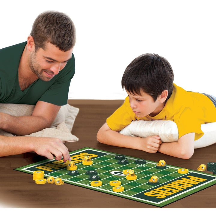 Green Bay Packers Checkers Board Game NFL Officially Licensed Fun for Ages 6+ Image 4