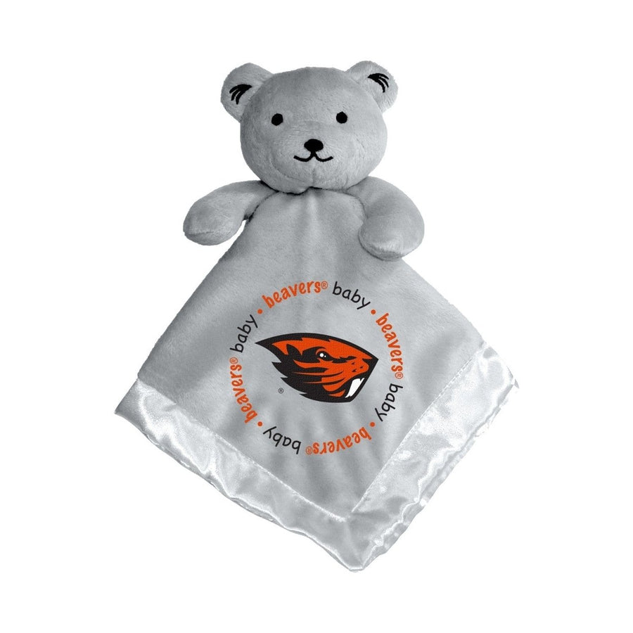 Oregon State Beavers Gray Security Bear Plush 14in Soft Satin Lining Image 1