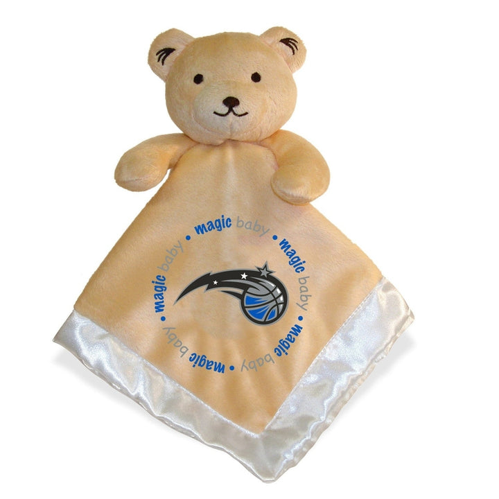 Orlando Magic Security Bear Tan Plush 14in Embroidered Team Logo Soft Toy Image 1