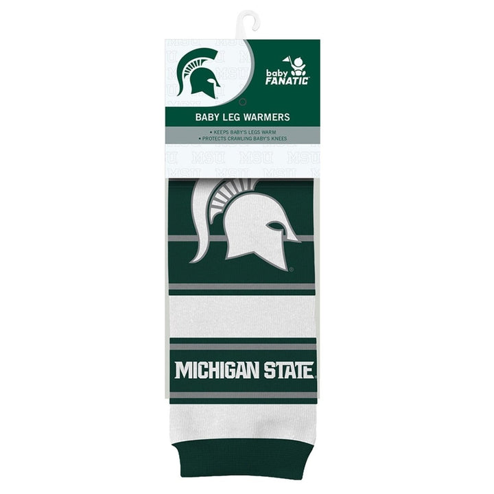 Michigan State Spartans Baby Leg Warmers Unisex Cotton Size 9-35 lbs NFL Image 2