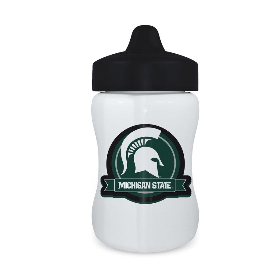 Michigan State Spartans Sippy Cup 9oz BPA-Free Dishwasher Safe Toddler Cup Image 1