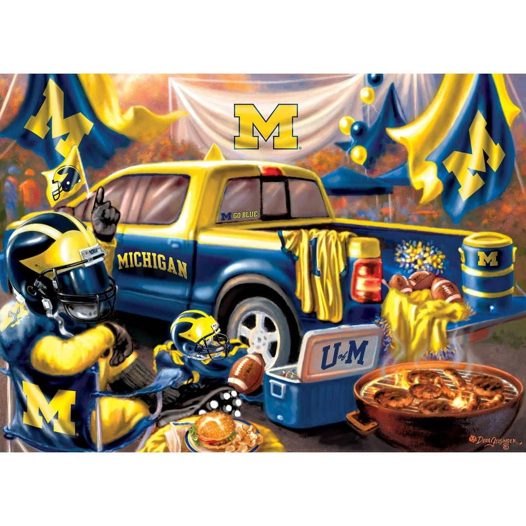 Michigan Wolverines - Gameday 1000 Piece Jigsaw Puzzle Image 2