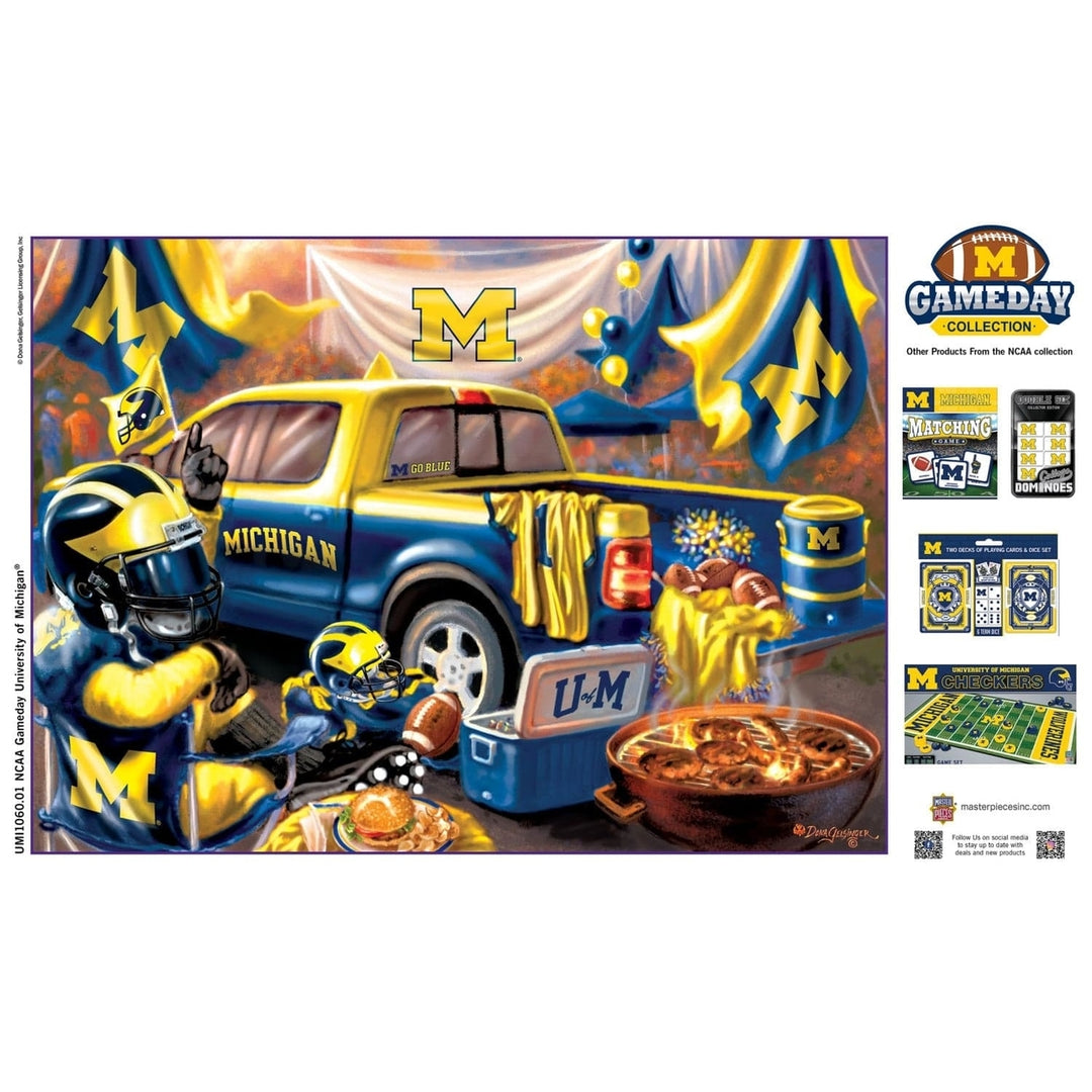 Michigan Wolverines - Gameday 1000 Piece Jigsaw Puzzle Image 4