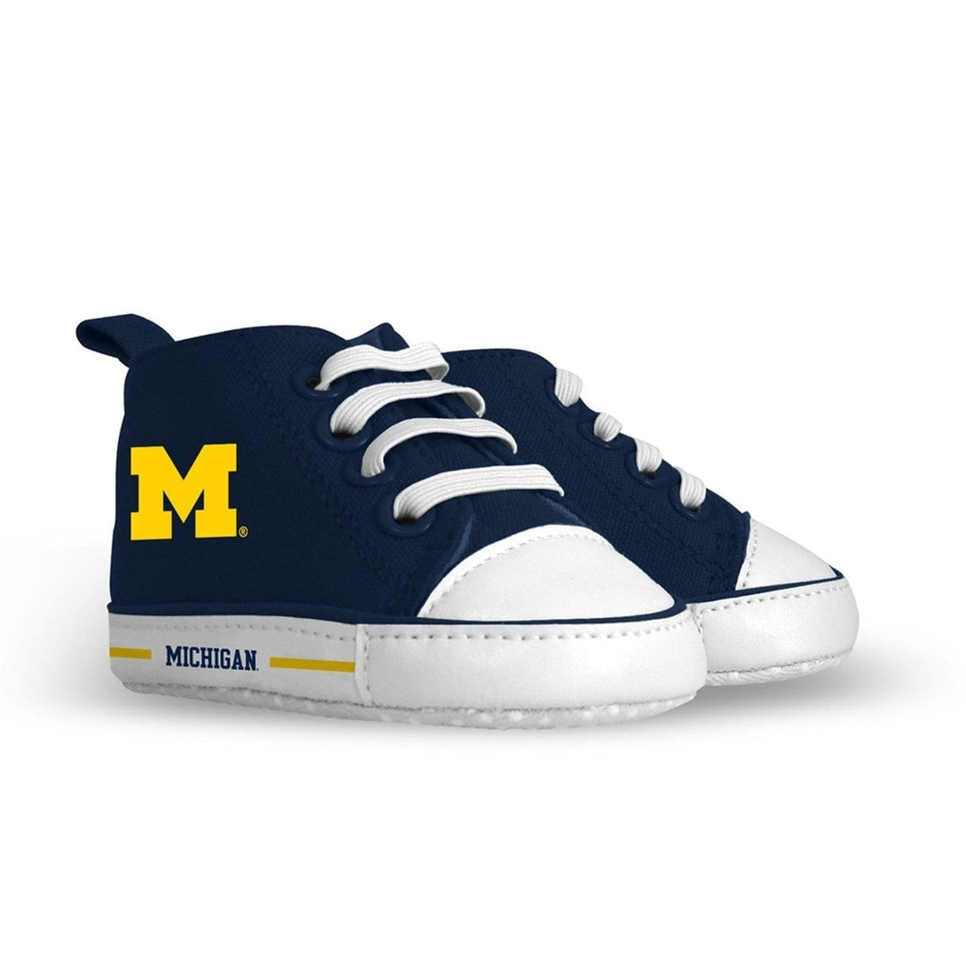 Michigan Wolverines Baby Shoes Image 1