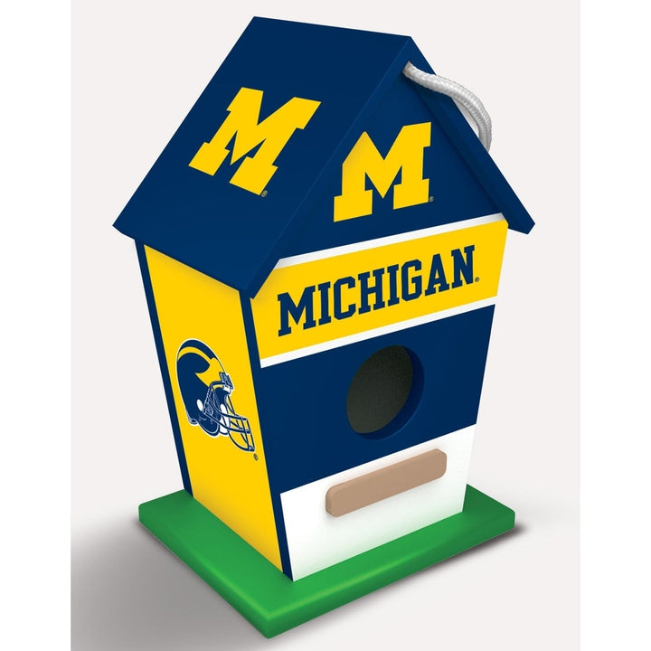 Michigan Wolverines Birdhouse Image 1