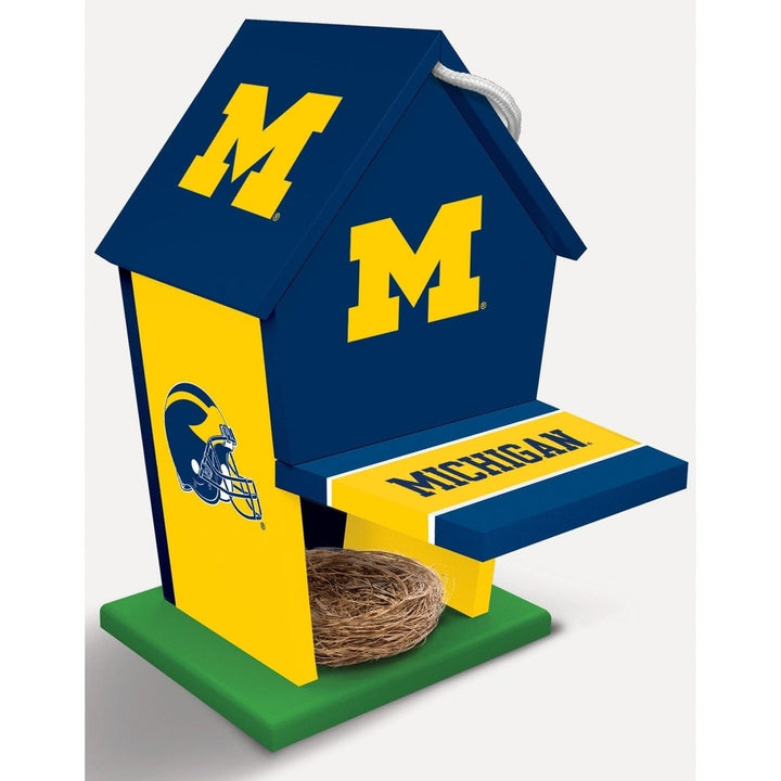 Michigan Wolverines Birdhouse Image 2