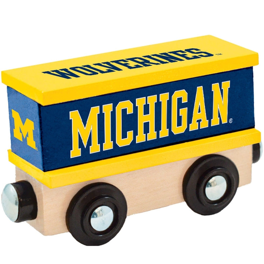 Michigan Wolverines Toy Train Box Car Image 1