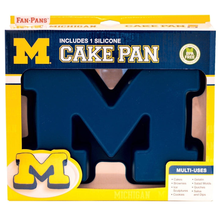 Michigan Wolverines NCAA Cake Pan Image 2