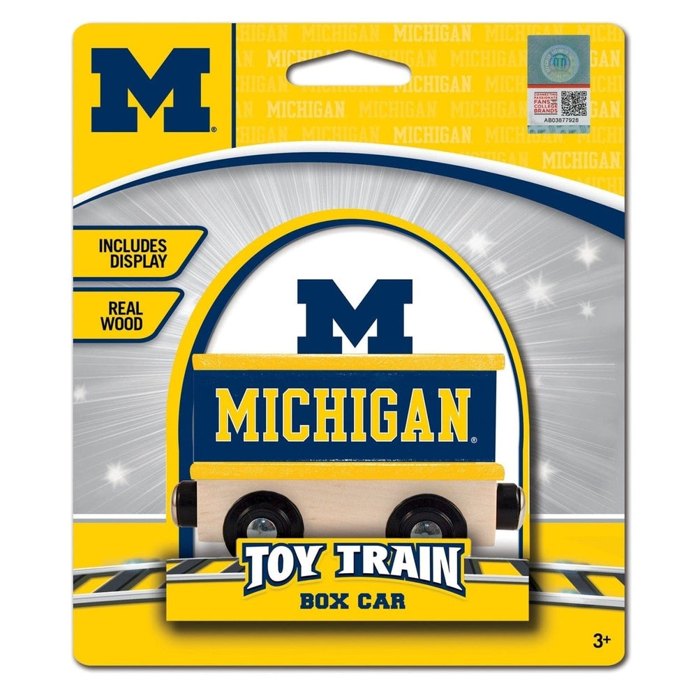 Michigan Wolverines Toy Train Box Car Image 2