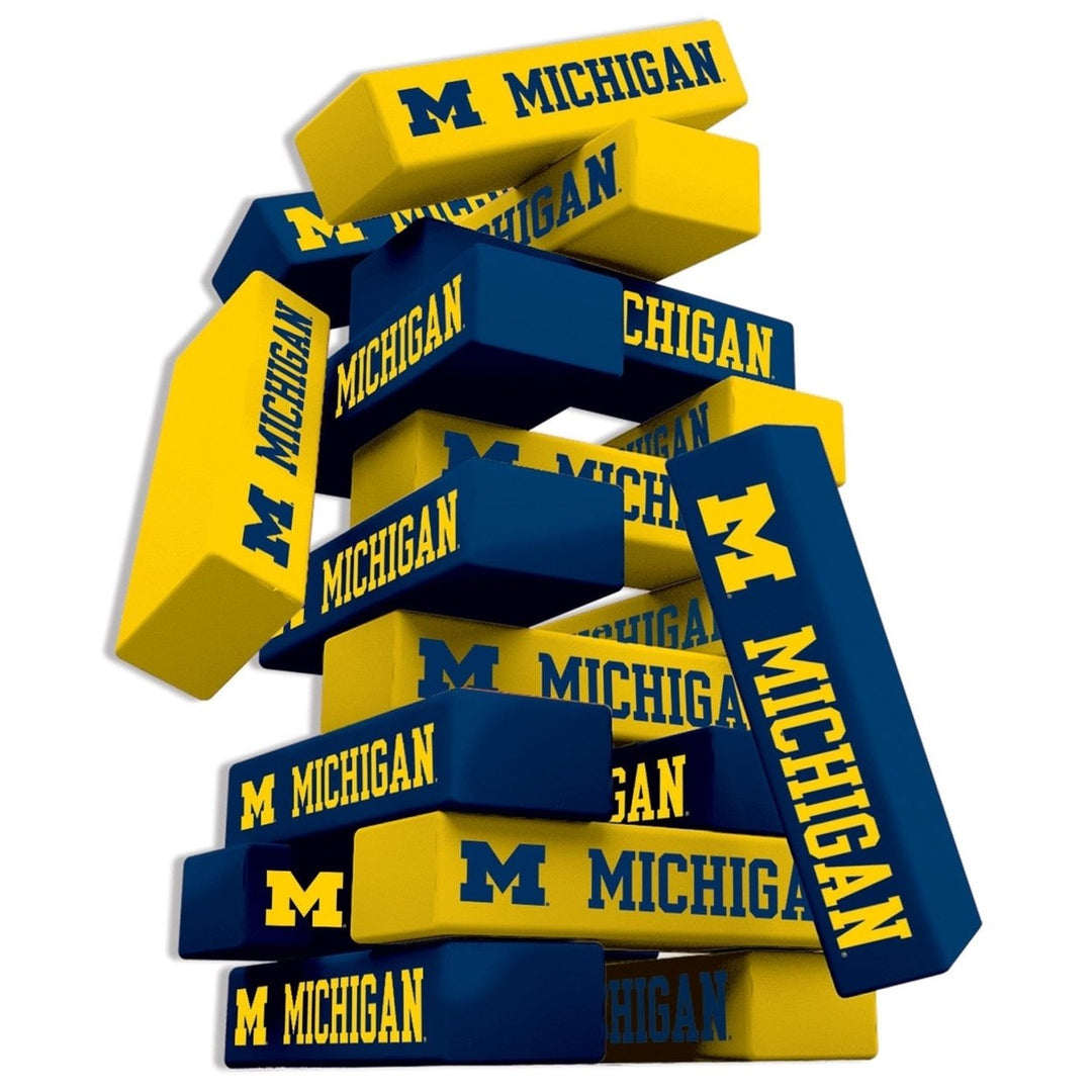 Michigan Wolverines Tumble Tower Image 2