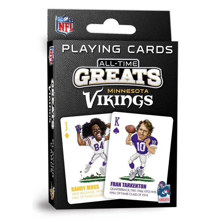 Minnesota Vikings Playing Cards 54 Deck Officially Licensed NFL Team Cards Image 1