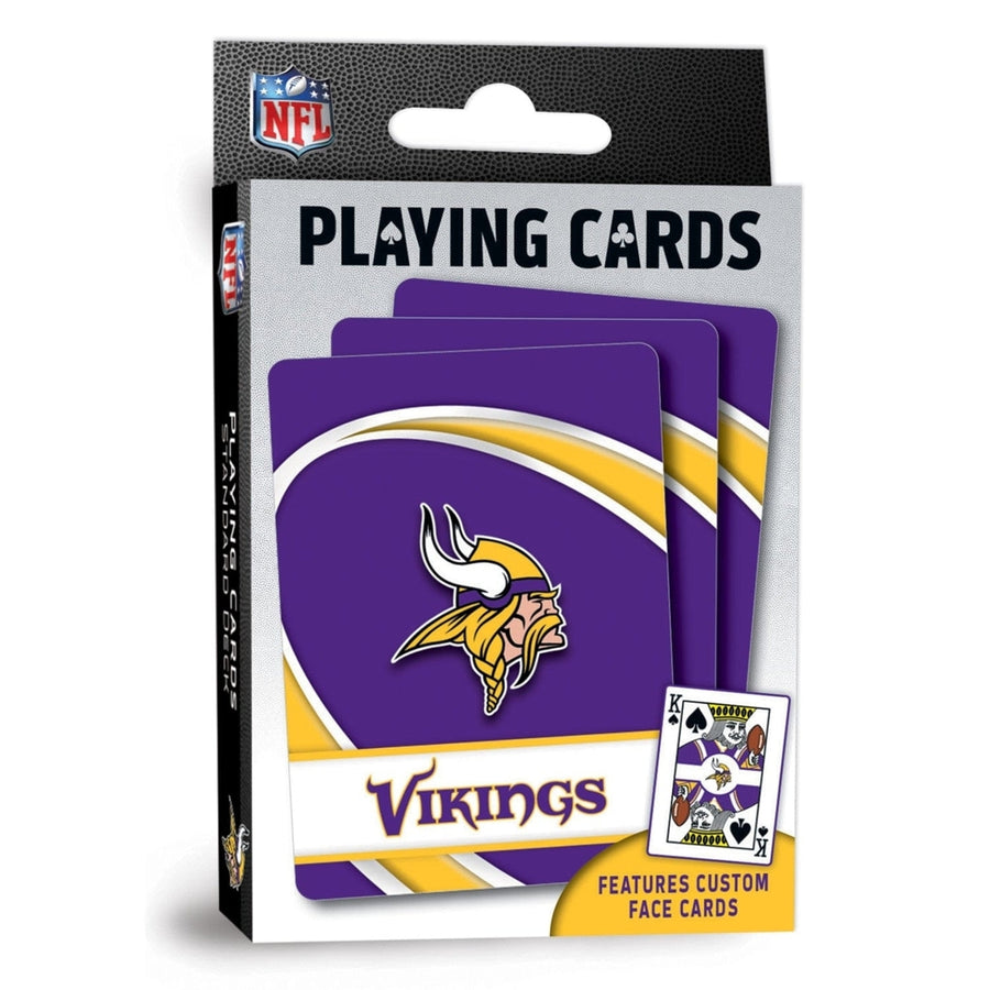 Minnesota Vikings Playing Cards 54 Card Deck Officially Licensed NFL Team Deck Image 1