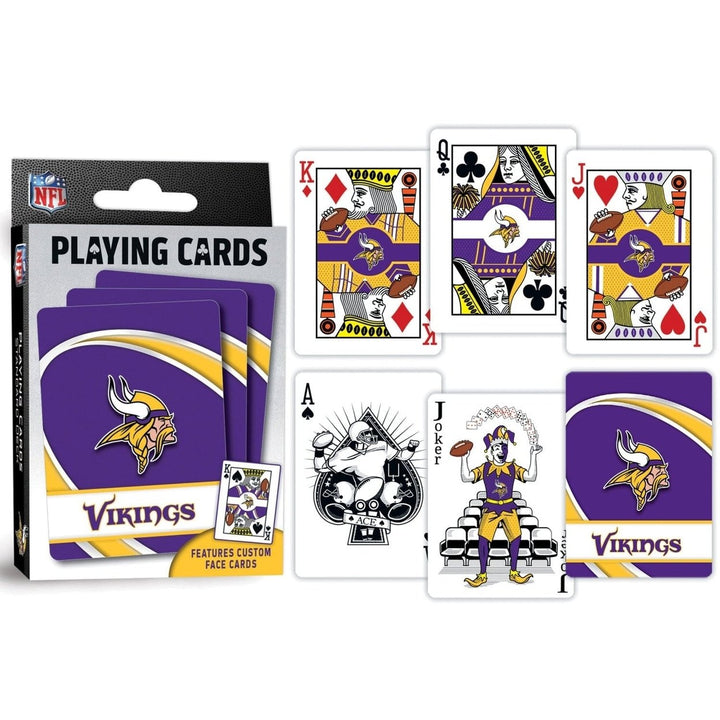 Minnesota Vikings Playing Cards 54 Card Deck Officially Licensed NFL Team Deck Image 3