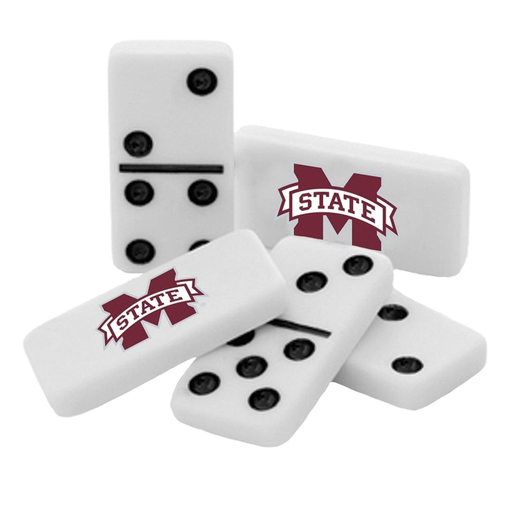 Mississippi State Bulldogs Dominoes Set Officially Licensed Collectible Tin Image 2