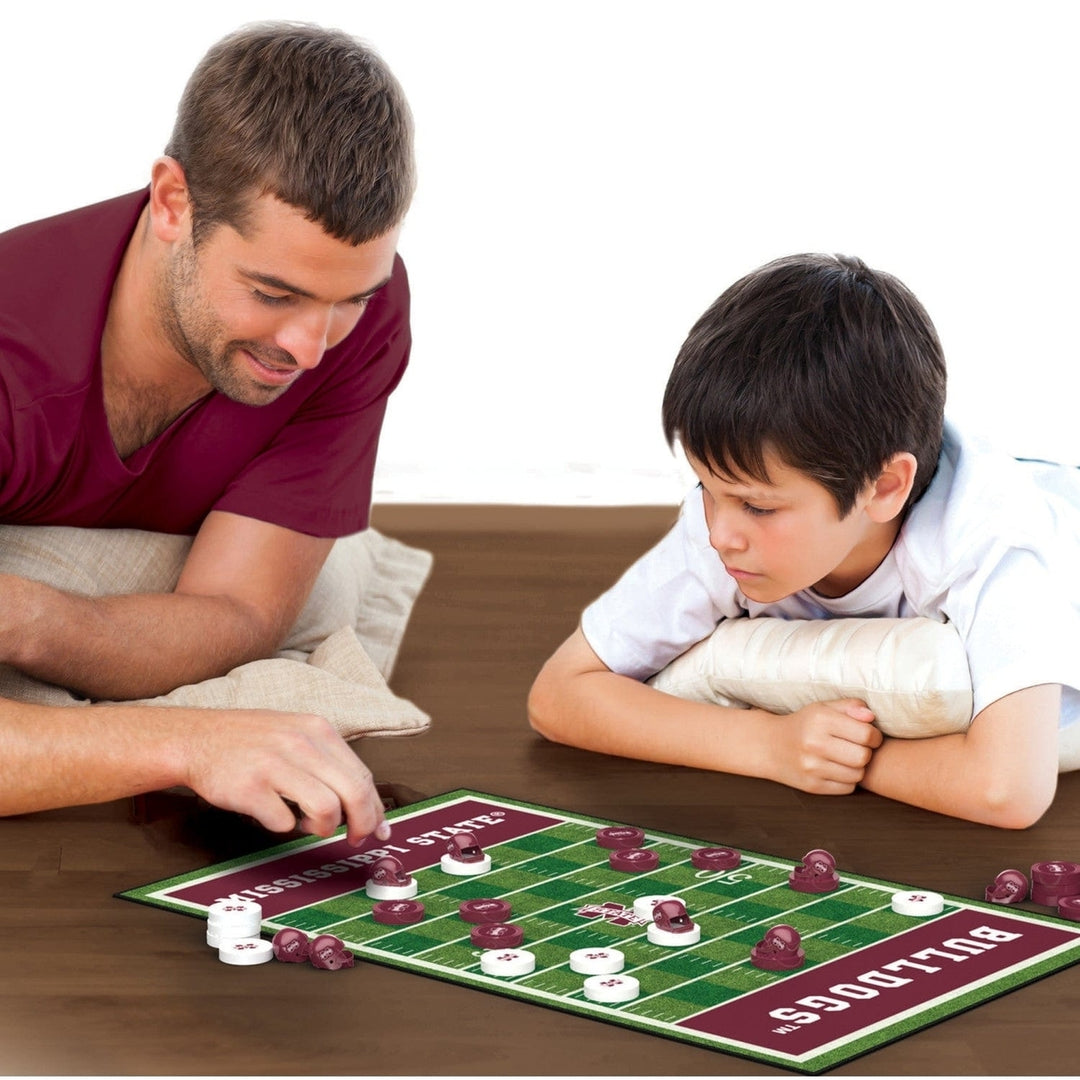 Mississippi State Bulldogs Checkers Board Game NCAA Officially Licensed 13x21 Inches Image 3