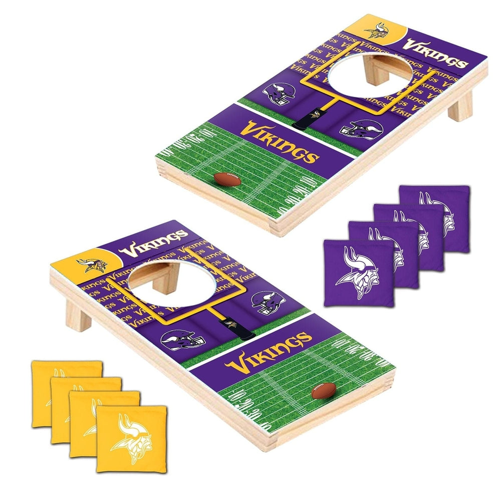 Minnesota Vikings - NFL Tabletop Cornhole Image 2