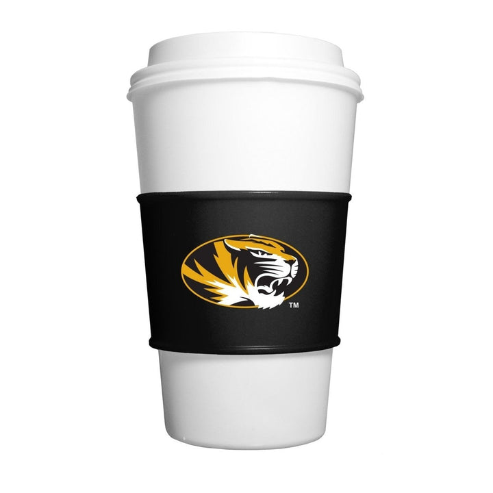 Missouri Tigers Silicone Cup Sleeves Durable Drink Accessory Dishwasher Safe Image 1