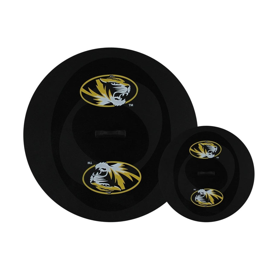 MasterPieces Missouri Tigers Food-Grade Silicone Topperz Lids Dishwasher Safe Image 1