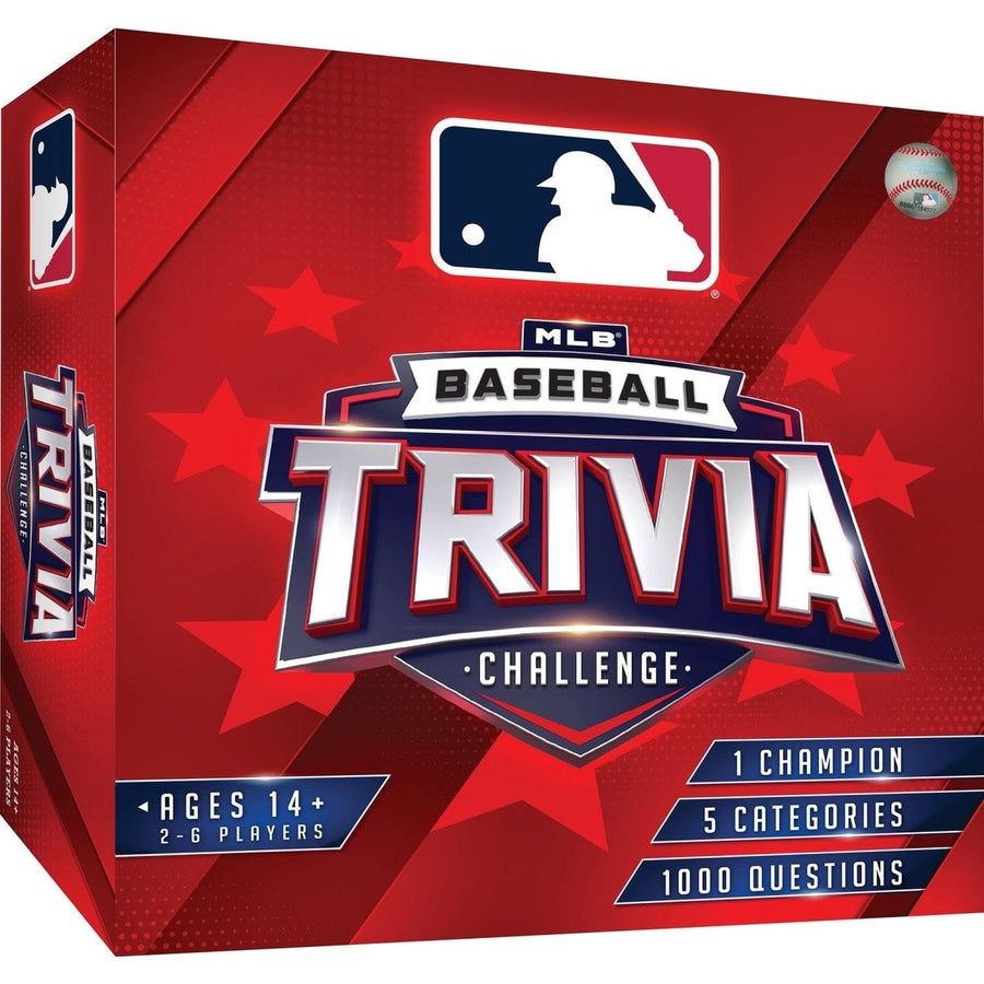 MLB Baseball Trivia Challenge Game 1000 Questions Fun for Baseball Fans Image 1