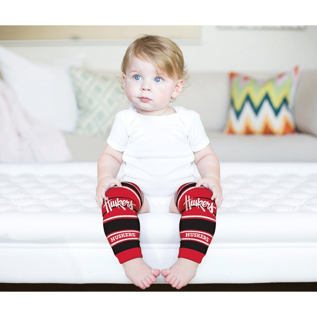 Nebraska Cornhuskers Baby Leg Warmers Unisex Cotton Blend Infant Toddler 9-35 lbs Image 4