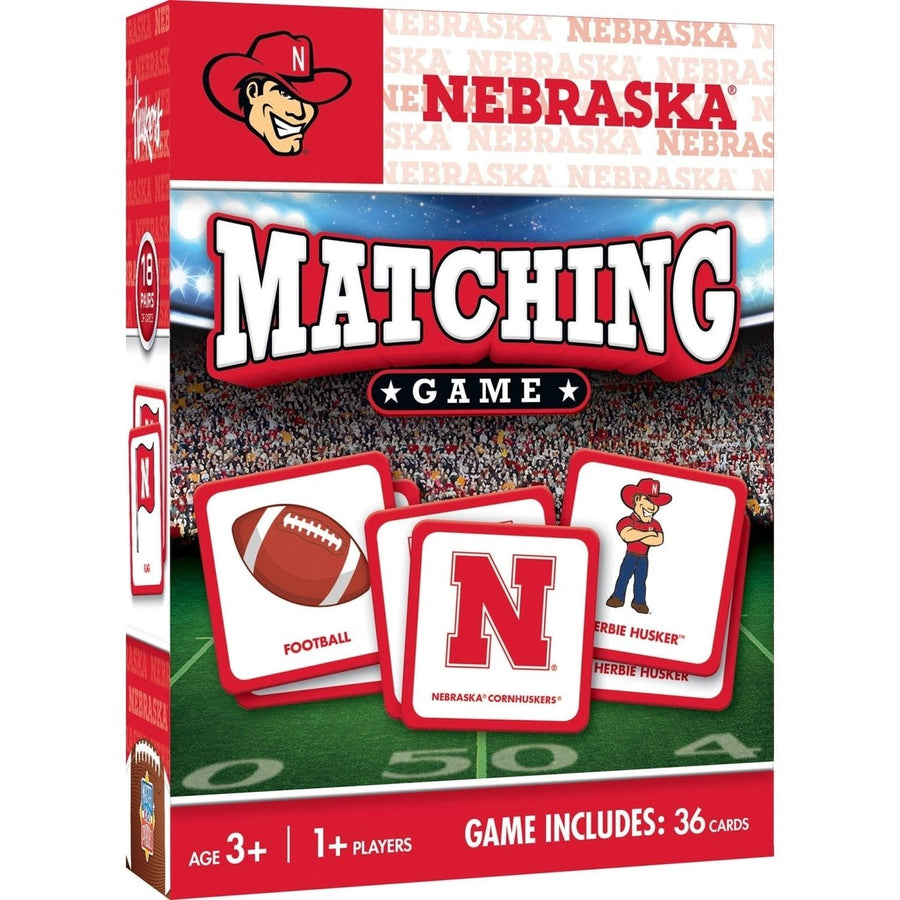 Nebraska Cornhuskers Matching Game Family Fun NCAA Card Game fine Image 1