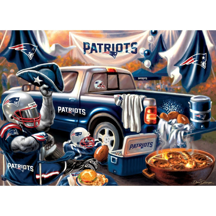 England Patriots 1000 Piece Jigsaw Puzzle Eco-Friendly 19.25 x 26.75 Inches Image 2