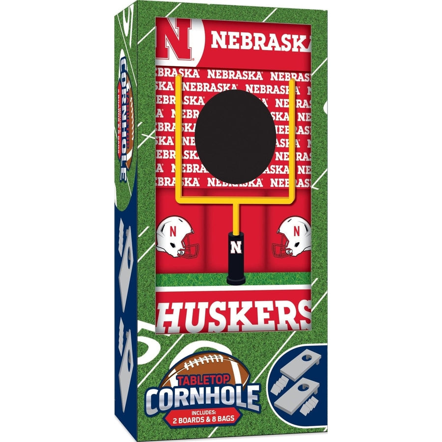 Nebraska Cornhuskers - NCAA Tabletop Cornhole Image 1