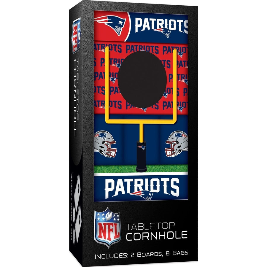 England Patriots - NFL Tabletop Cornhole Image 1