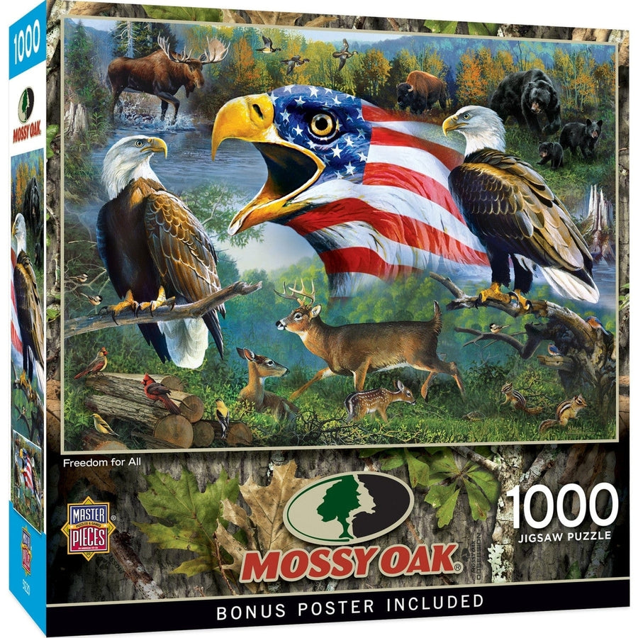 Mossy Oak - Freedom for All 1000 Piece Jigsaw Puzzle Image 1