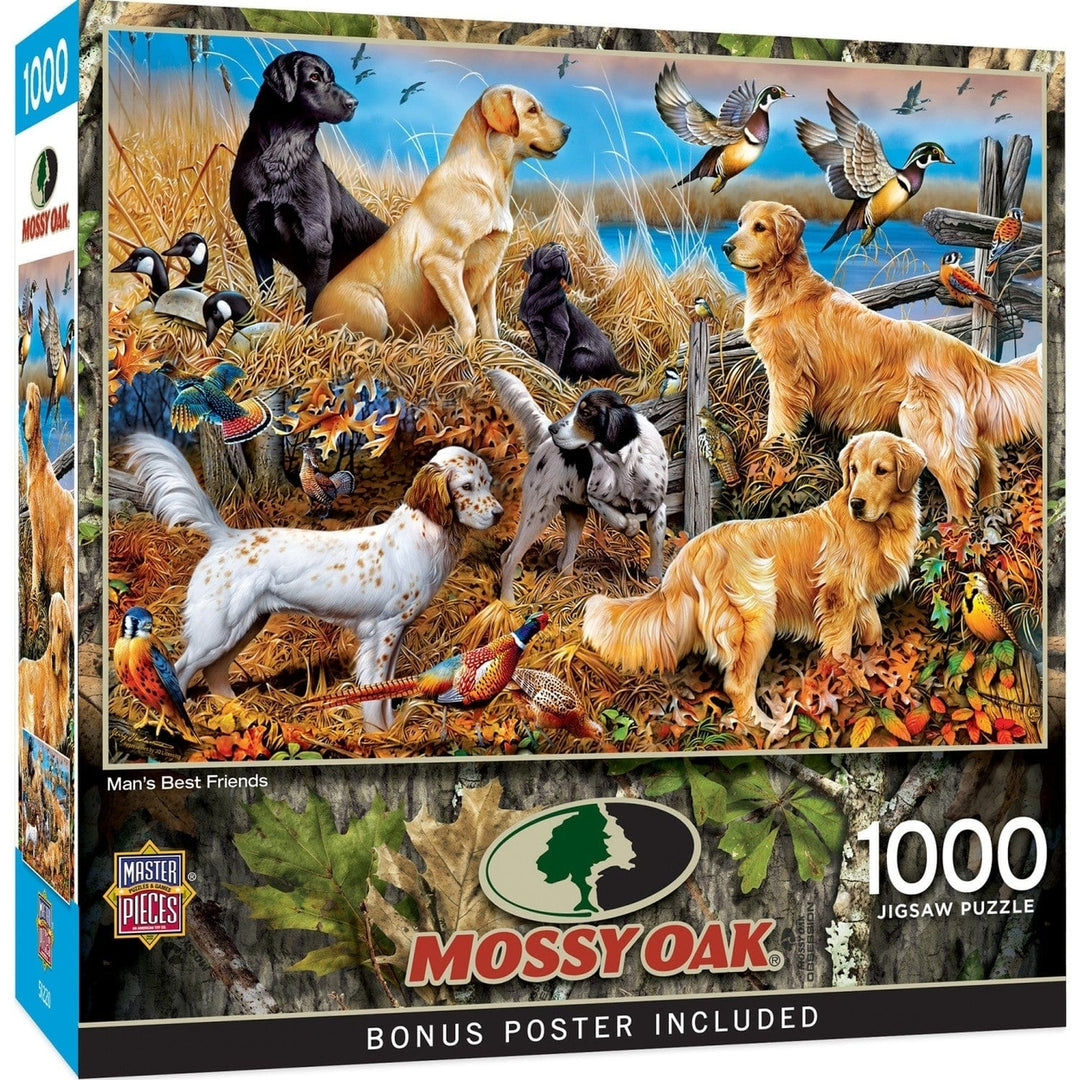 Mossy Oak - Mans Best Friend 1000 Piece Jigsaw Puzzle Image 1