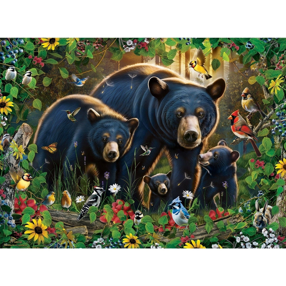 Mossy Oak - Black Bears 100 Piece Jigsaw Puzzle Image 2