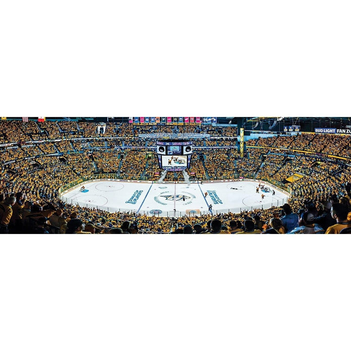 Nashville Predators - 1000 Piece Panoramic Jigsaw Puzzle Image 2