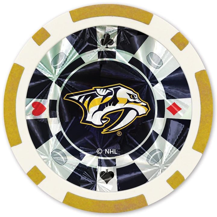 Nashville Predators 20 Piece Poker Chips Image 2