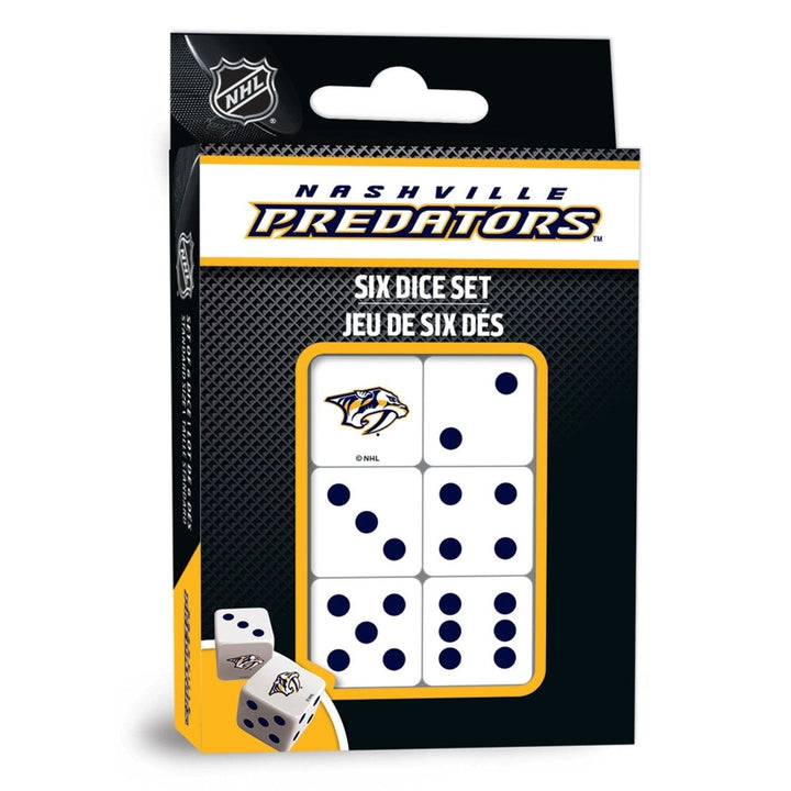 Nashville Predators Dice Set Image 1