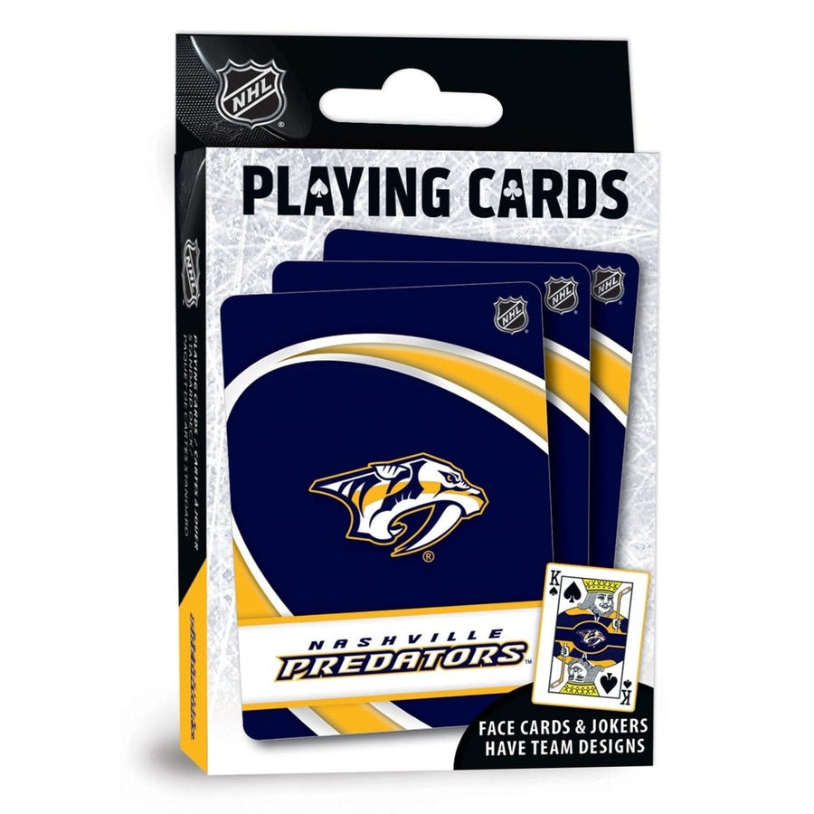 Nashville Predators Playing Cards - 54 Card Deck Image 1