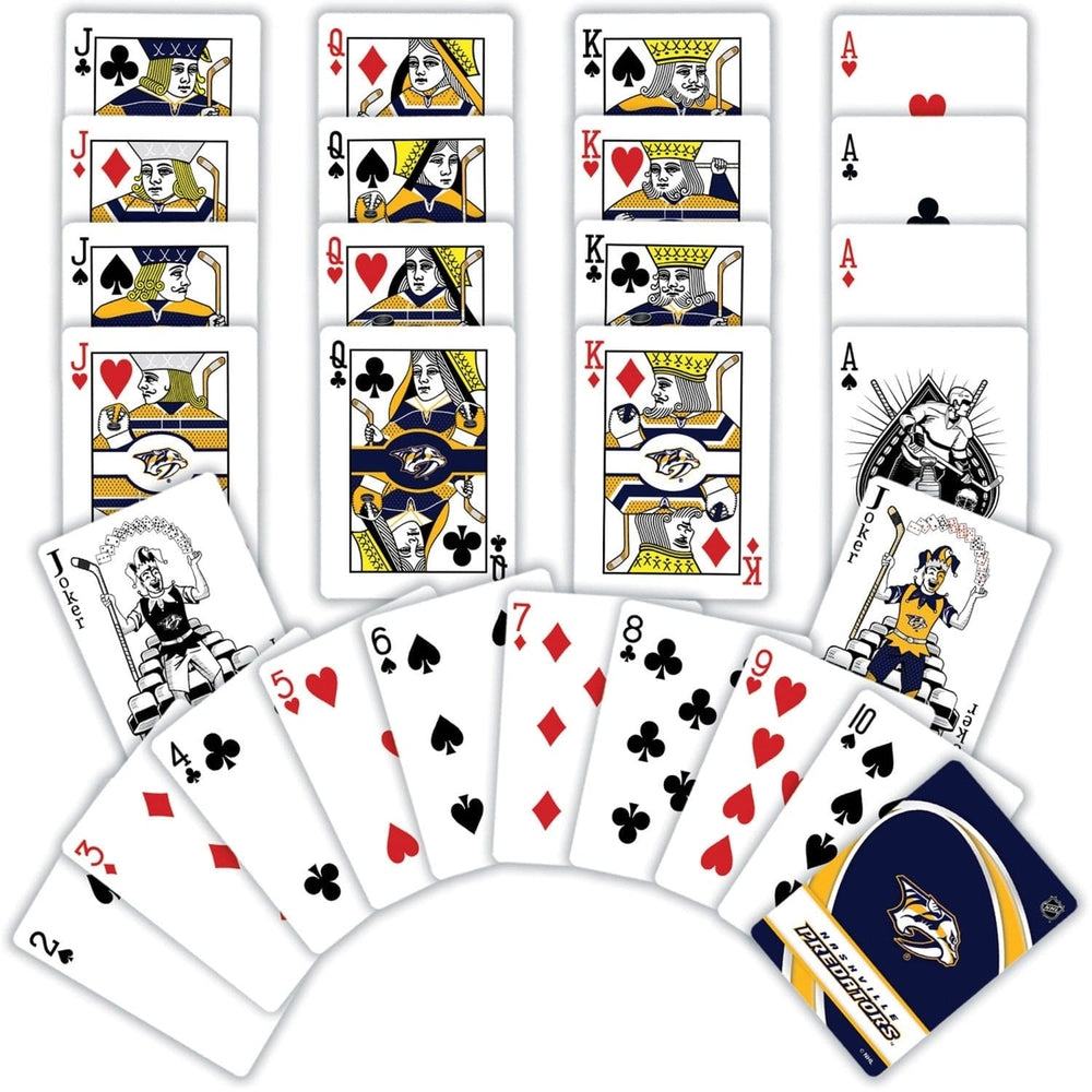 Nashville Predators Playing Cards - 54 Card Deck Image 2