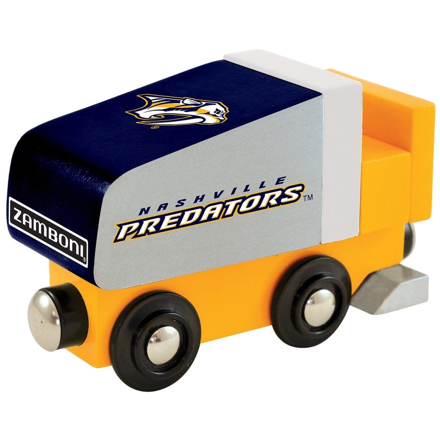 Nashville Predators Toy Zamboni Train Engine Image 1