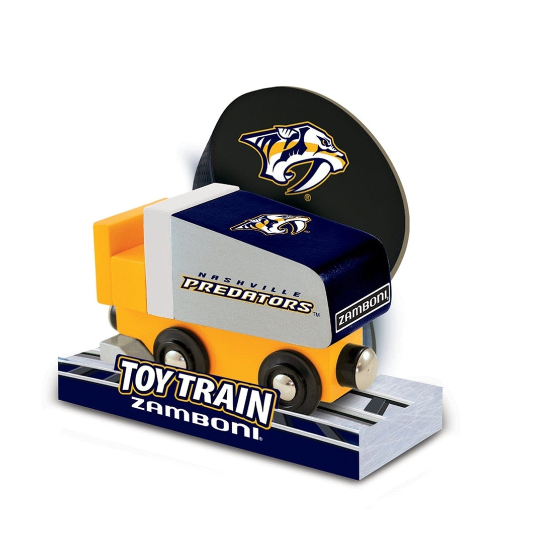 Nashville Predators Toy Zamboni Train Engine Image 3