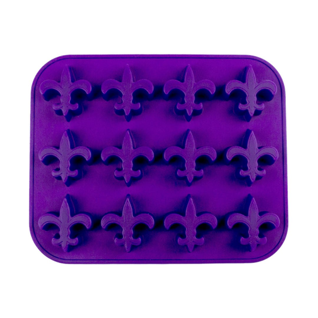 Orleans Saints Silicone Ice Cube Tray Food-Grade Team Color Candy Mold Image 1