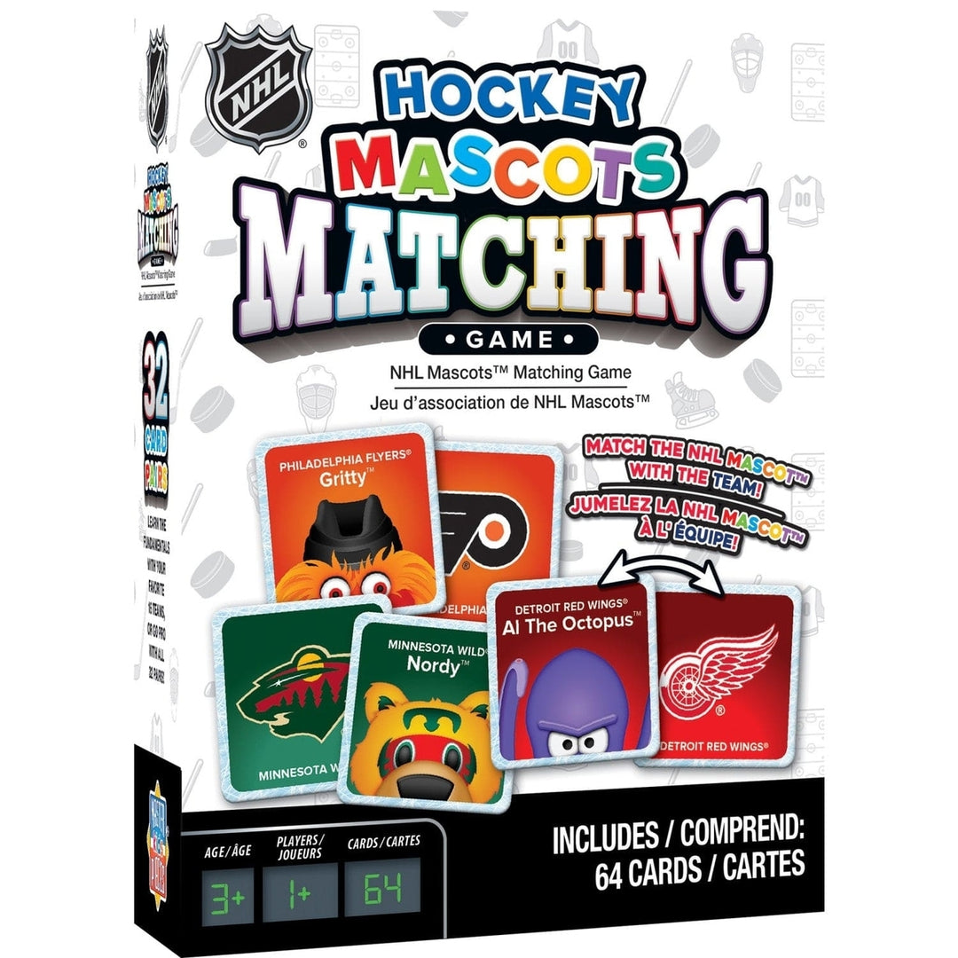 NHL Mascots Matching Game Image 1