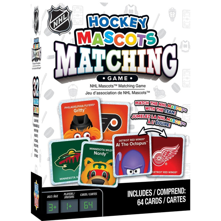 NHL Mascots Matching Game Image 1