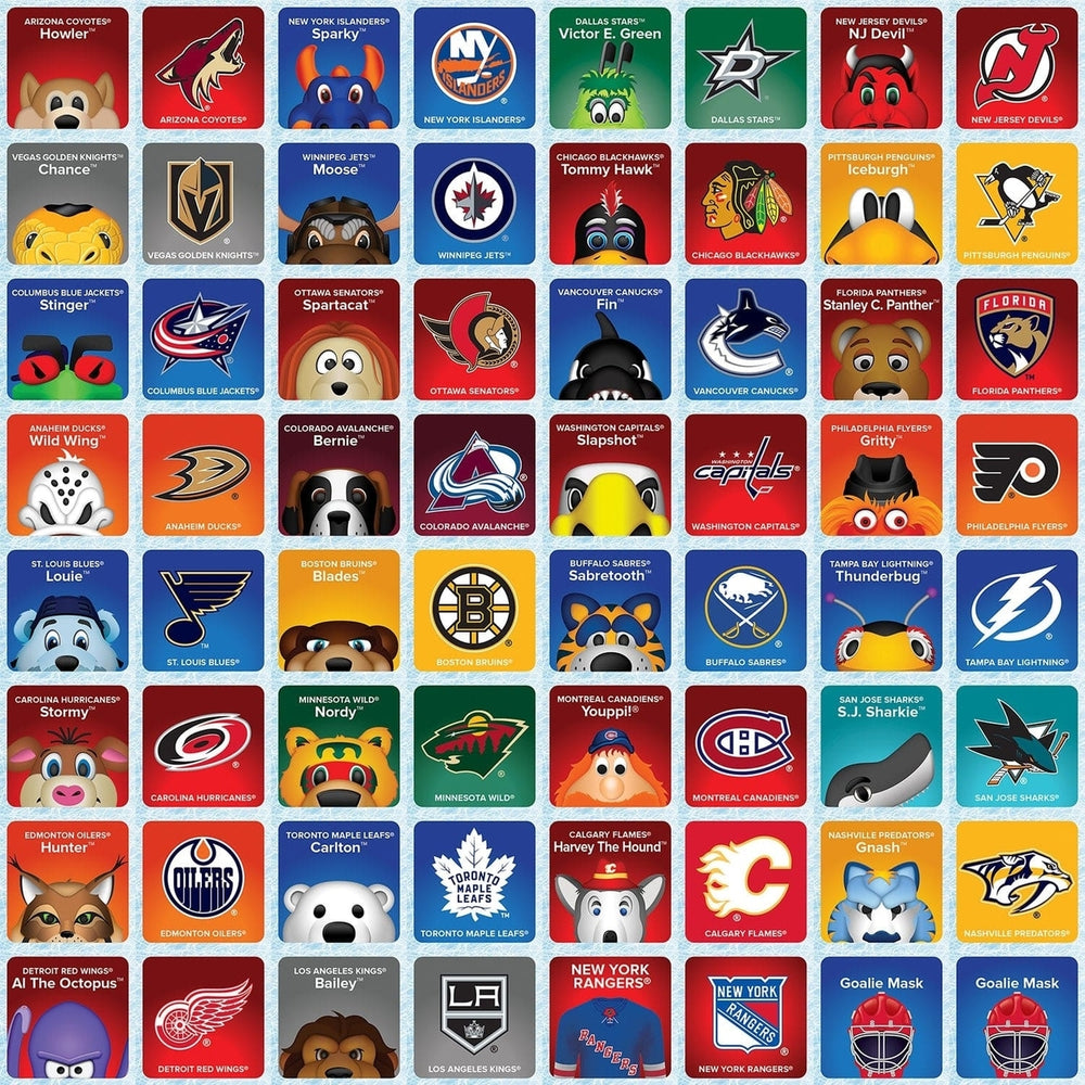 NHL Mascots Matching Game Image 2